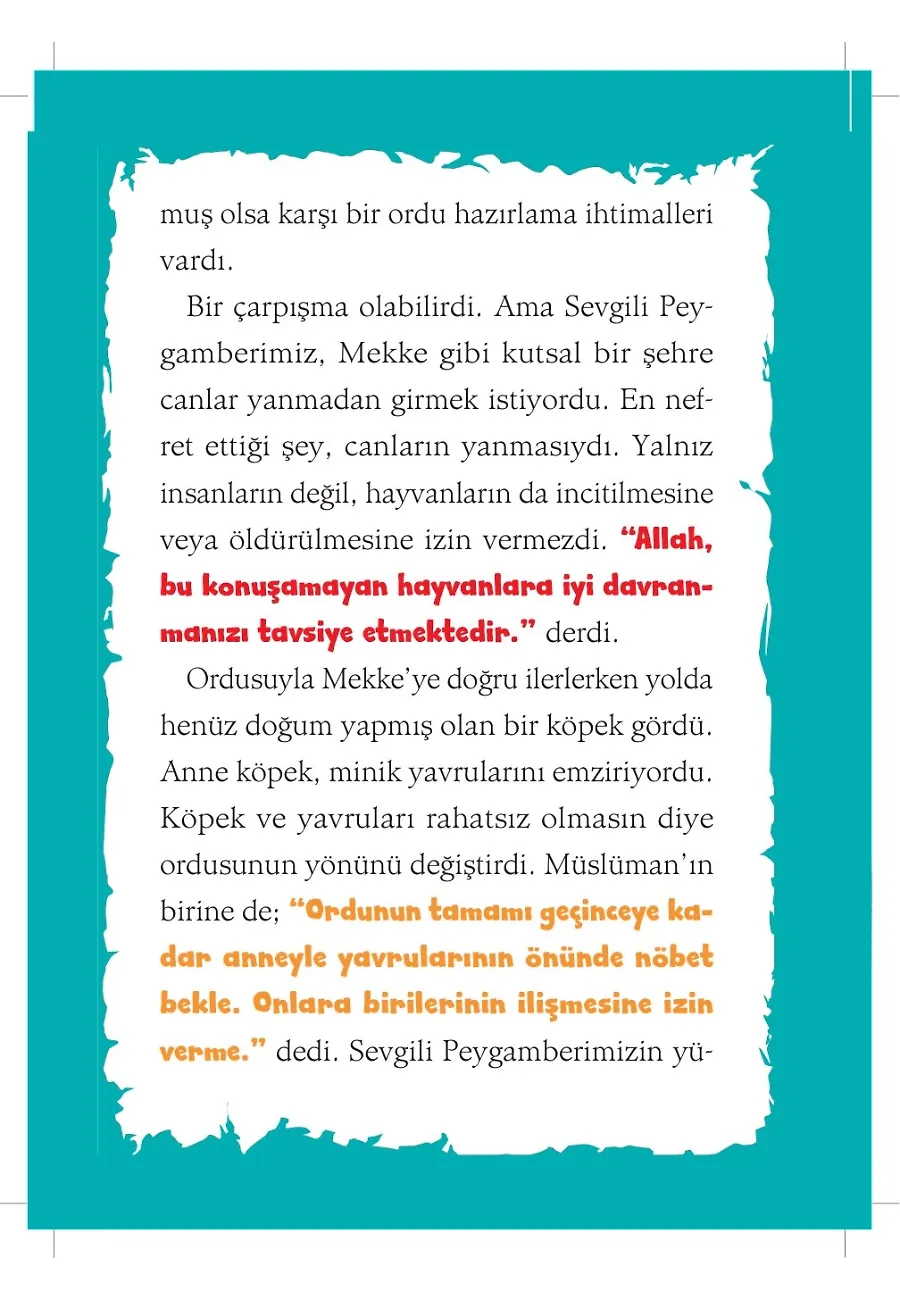 Şimdi Kucaklaşma Günü - Barış Peygamberinin Mesajı - Peygamberimizin Hayatı – Sayfa 6
