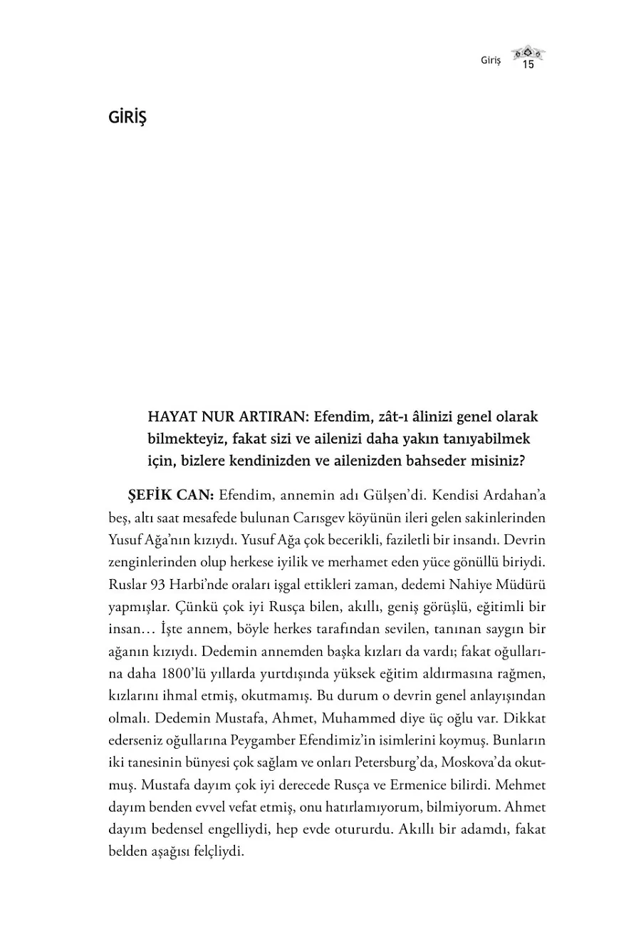 Şefik Can Hatıralar – Sayfa 1