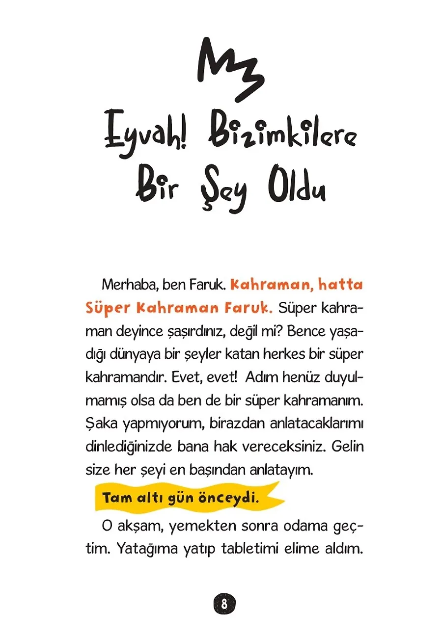 Şehirdeki Gizemli Sinyal - Faruk – Sayfa 1