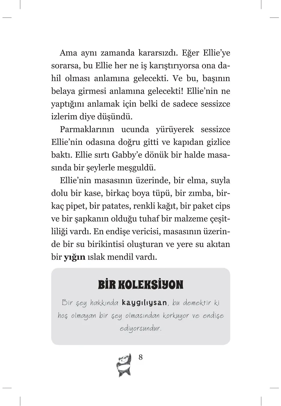 Şaşkın Ellie Belly - Uflayan Puflayan Panda – Sayfa 4