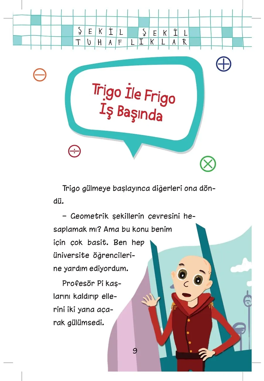 Şekil Şekil Tuhaflıklar - Profesör Pi İle Matematik 2 – Sayfa 6