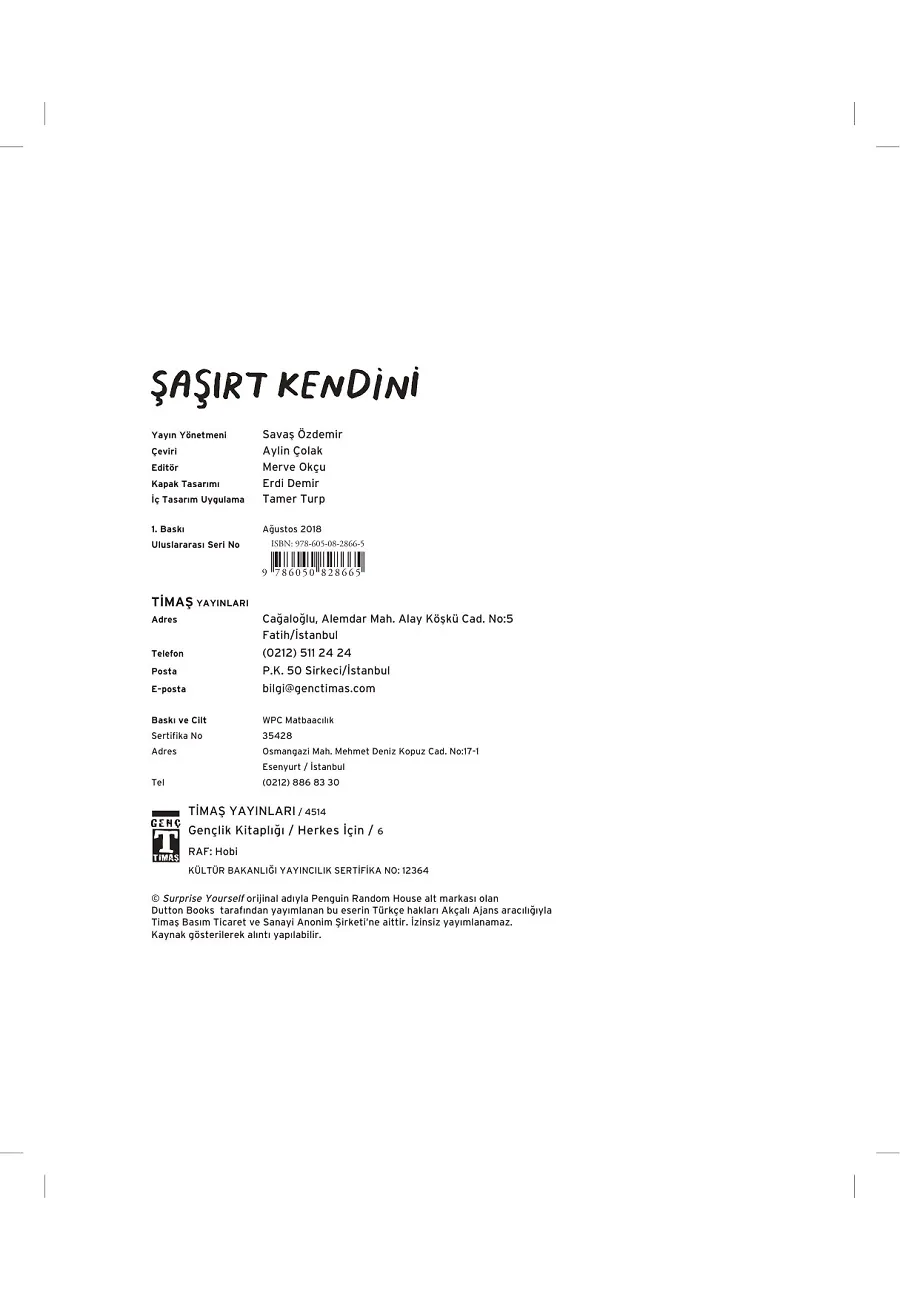 Şaşırt Kendini – Sayfa 2