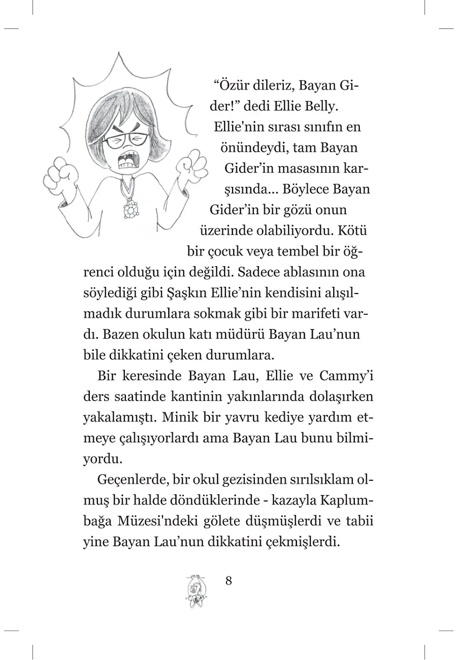 Şaşkın Ellie Belly - Ekibi Topla Kertenkele – Sayfa 5
