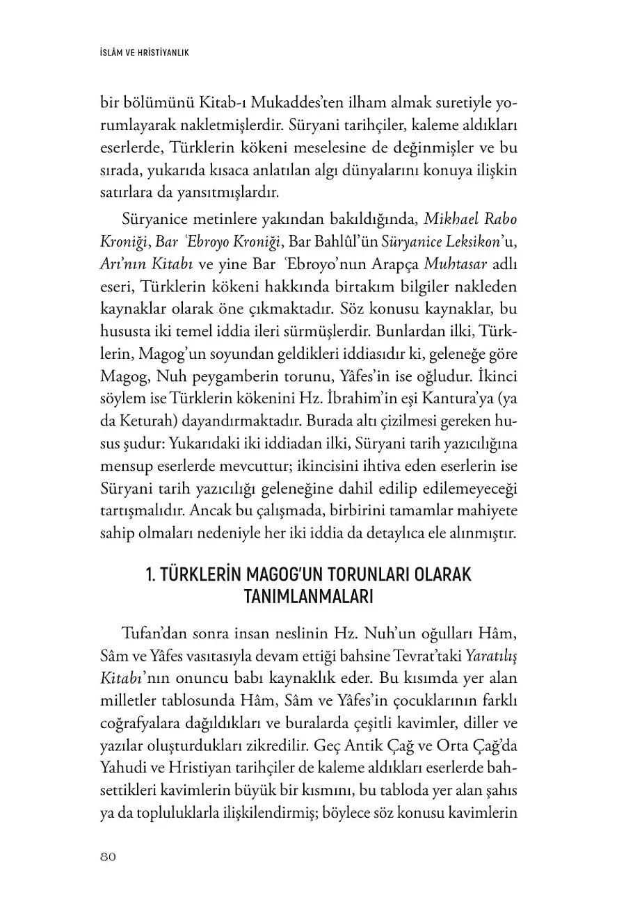 Süryani Tarih Yazıcılığında Türkler – Sayfa 2