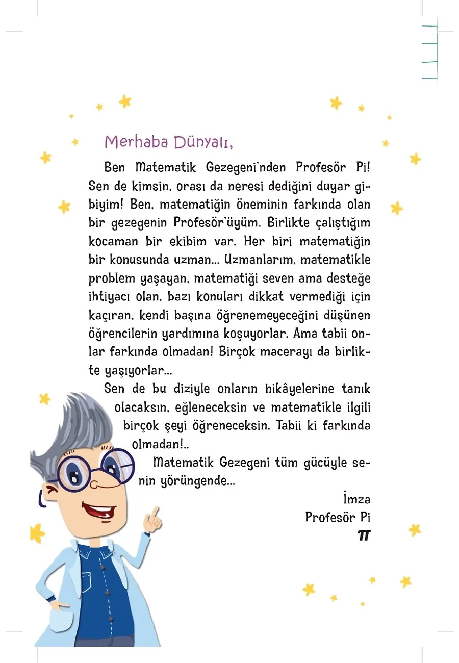 Süper Güç Peşinde - Profesör Pi İle Matematik 2 – Sayfa 1