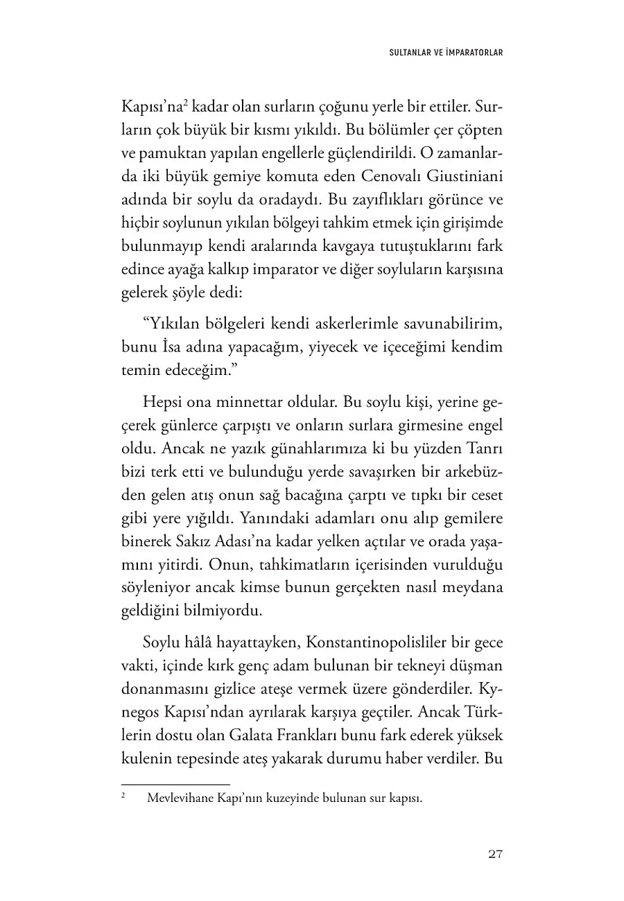 Sultanlar Ve İmparatorlar: Bir Bizanslının Gözünden Osmanlılar – Sayfa 3