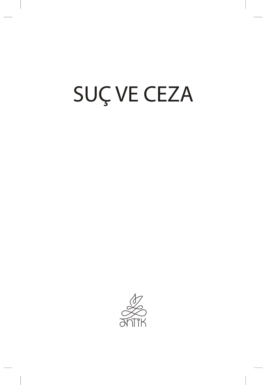 Suç Ve Ceza – Sayfa 1