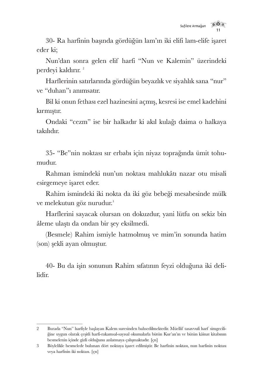 Sufilere Armağan – Sayfa 3
