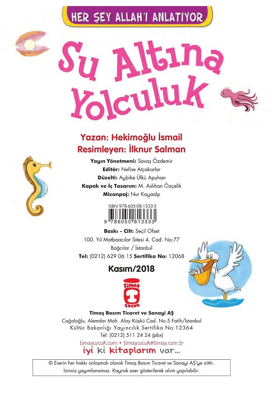 Su Altına Yolculuk - Her Şey Allah'ı Anlatıyor – Sayfa 1