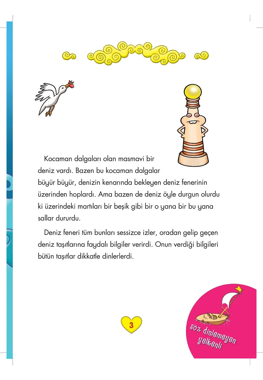 Söz Dinlemeyen Yelkenli - Çoklu Zeka Geliştirici Masallar – Sayfa 2