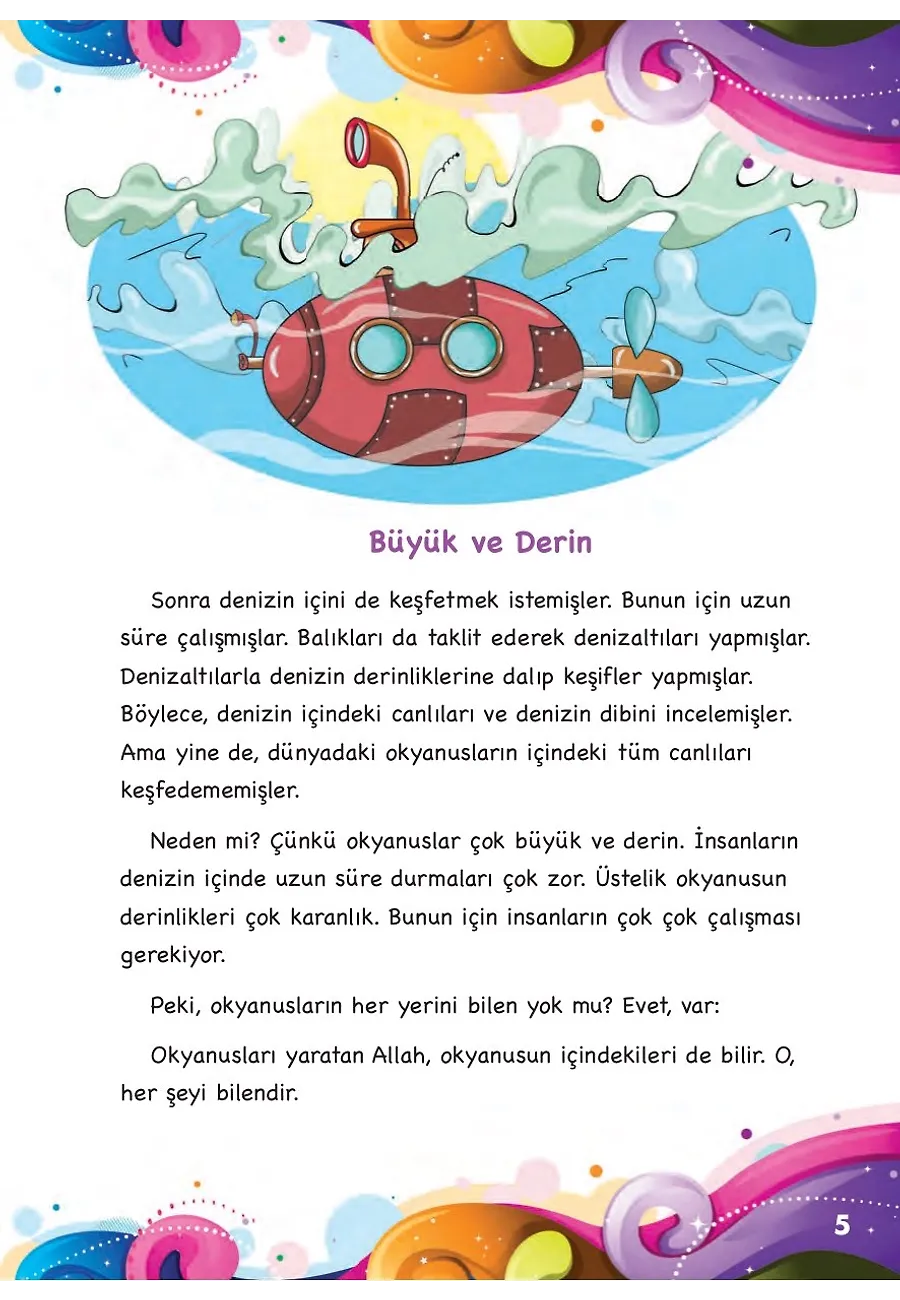 Su Altına Yolculuk - Her Şey Allah'ı Anlatıyor – Sayfa 5