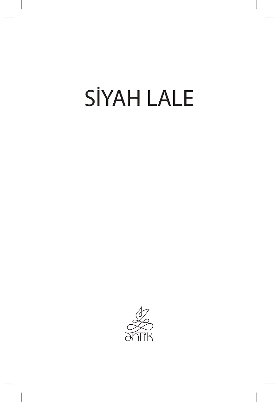 Siyah Lale – Sayfa 1