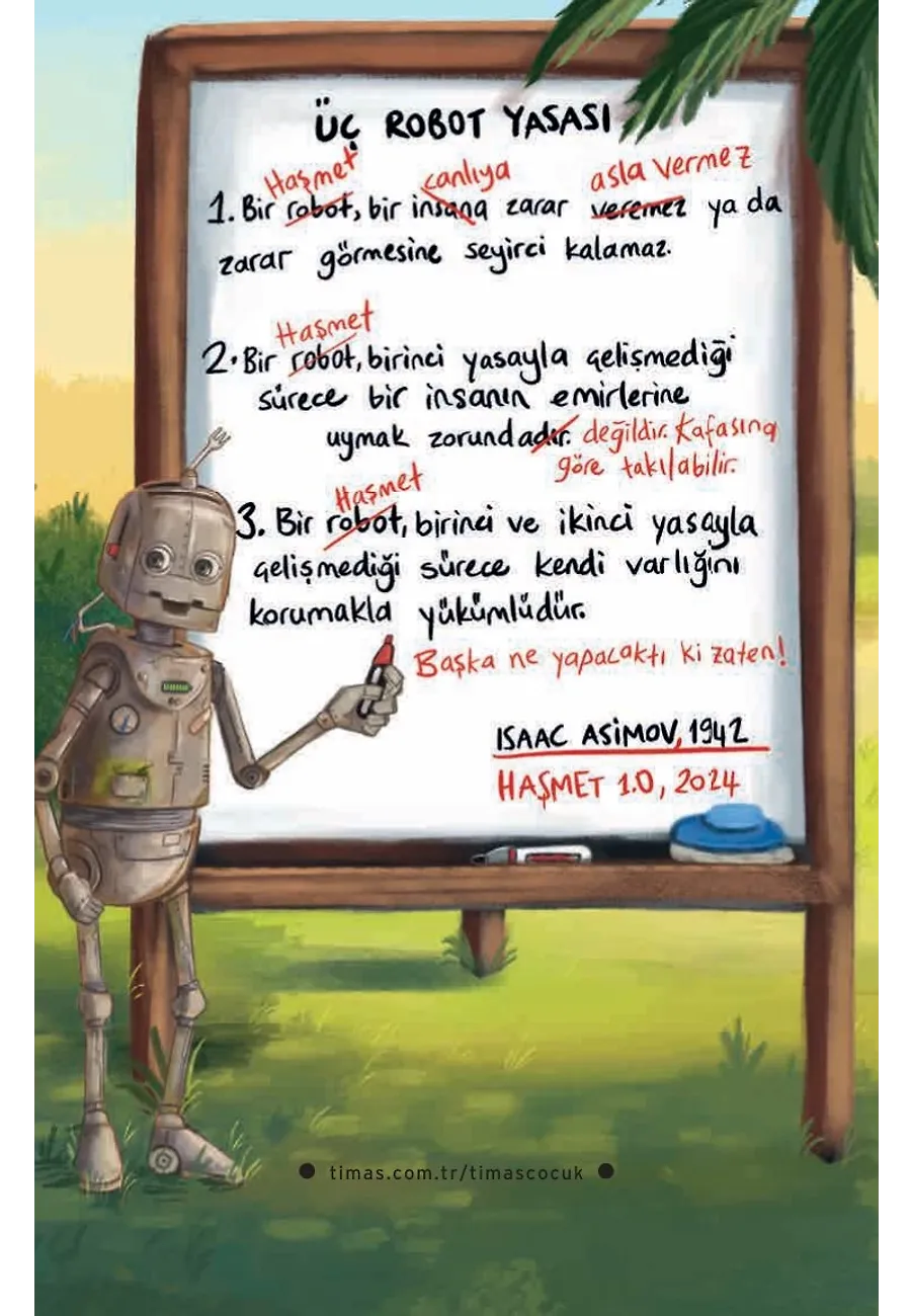 Sınıf Arkadaşım Bir Robot - Haşmet 1.0 – Sayfa 2