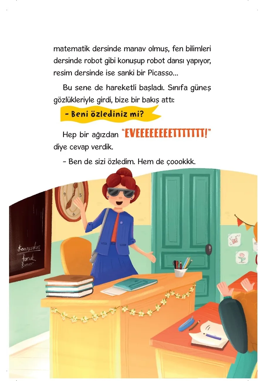 Sınıftaki Gizemli Saat - Faruk – Sayfa 4