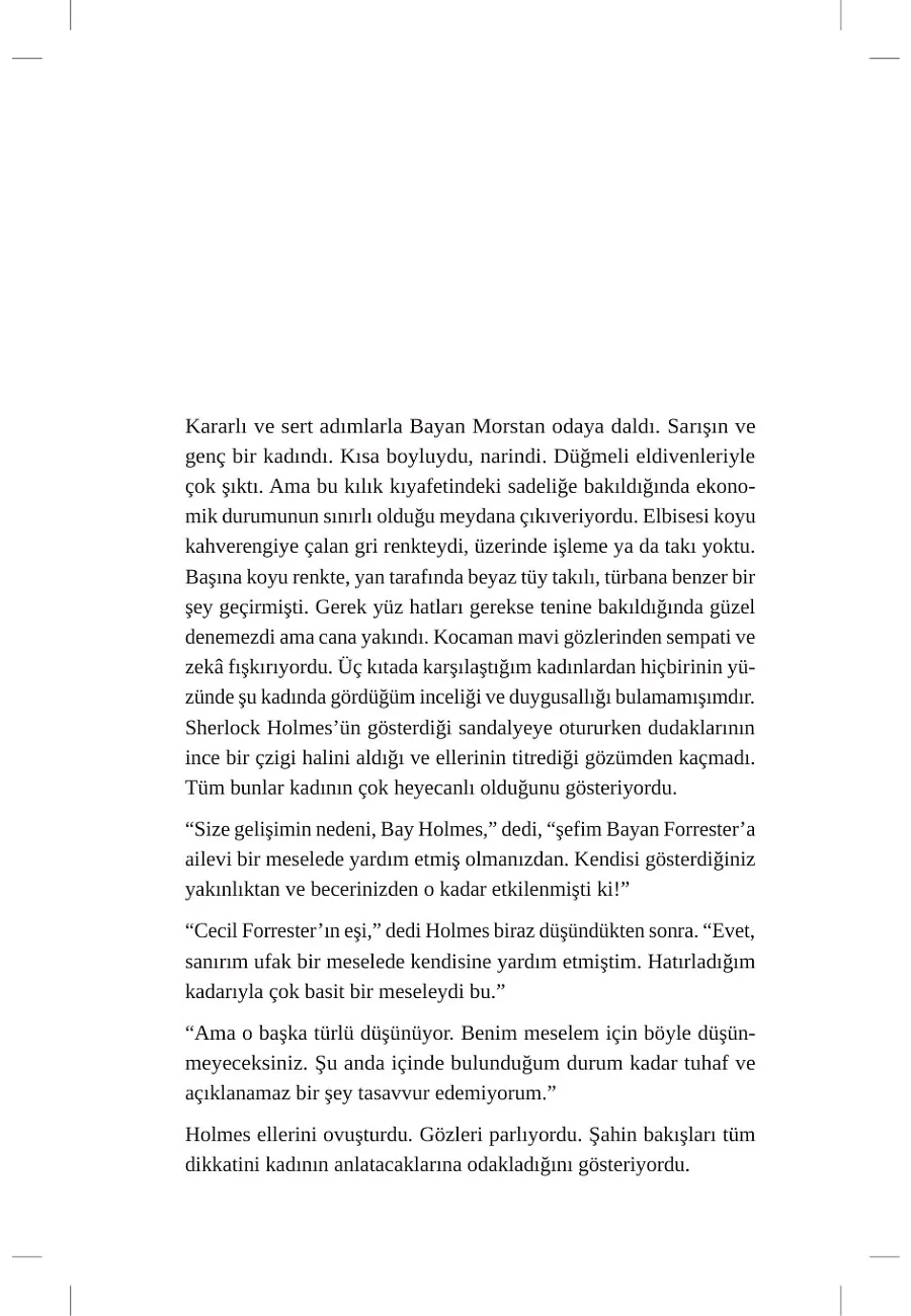 Sherlock Holmes 5- Dörtlerin Yemini – Sayfa 1