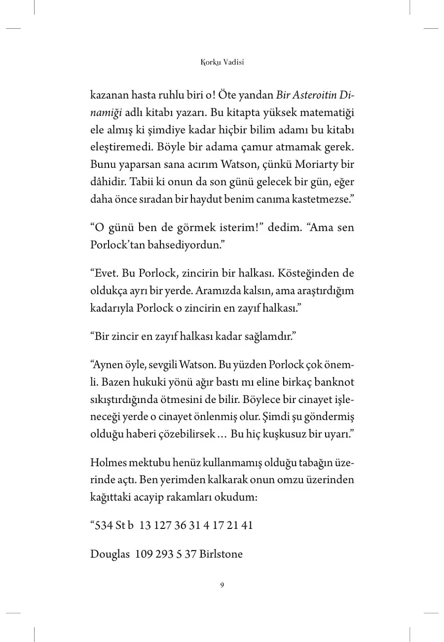 Sherlock Holmes 8- Korku Vadisi – Sayfa 4