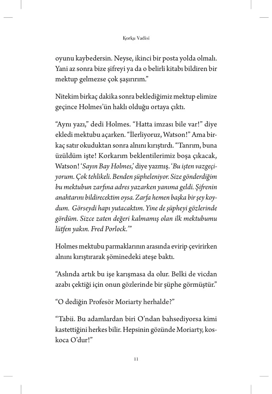 Sherlock Holmes 8- Korku Vadisi – Sayfa 6