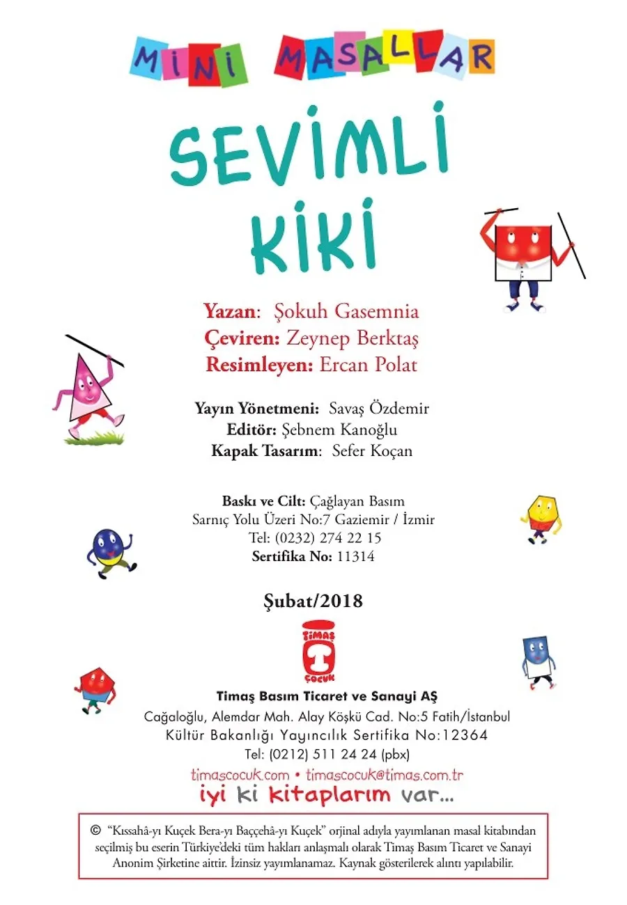 Sevimli Kiki - Mini Masallar 1 (9) – Sayfa 1