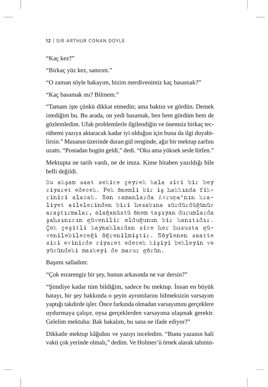 Sherlock Holmes 3- Yaralı Yüz – Sayfa 6