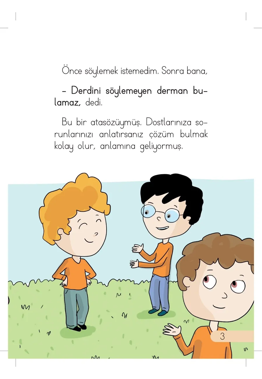 Sayılarla Köşe Kapmaca - Günlük Güneşlik Hikayeler - 1. Sınıf Hikaye Seti – Sayfa 3