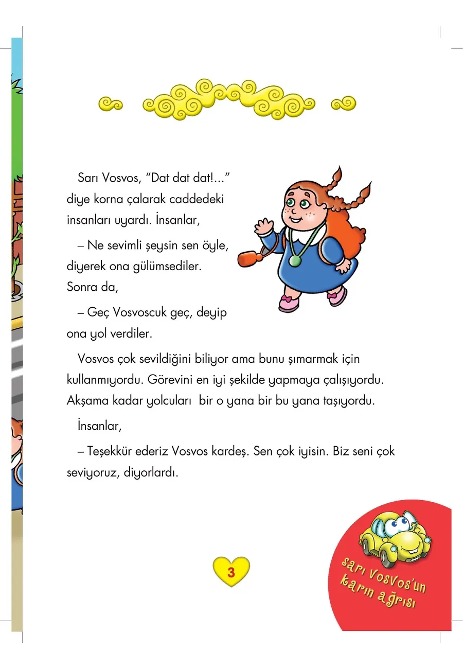Sarı Vosvos'un Karın Ağrısı - Çoklu Zeka Geliştirici Masallar – Sayfa 2