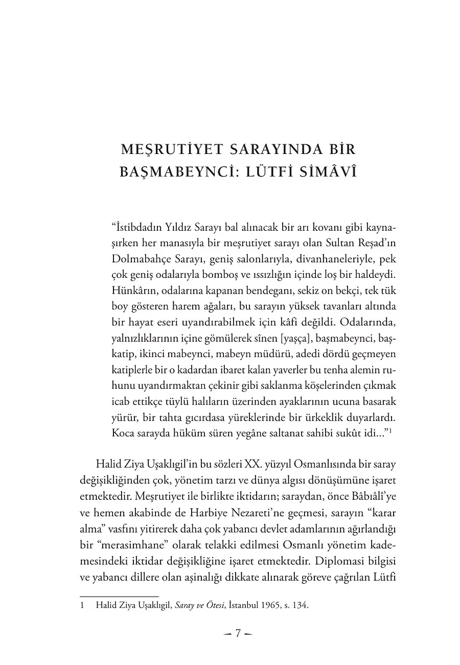 Sarayda Gördüklerim – Sayfa 1