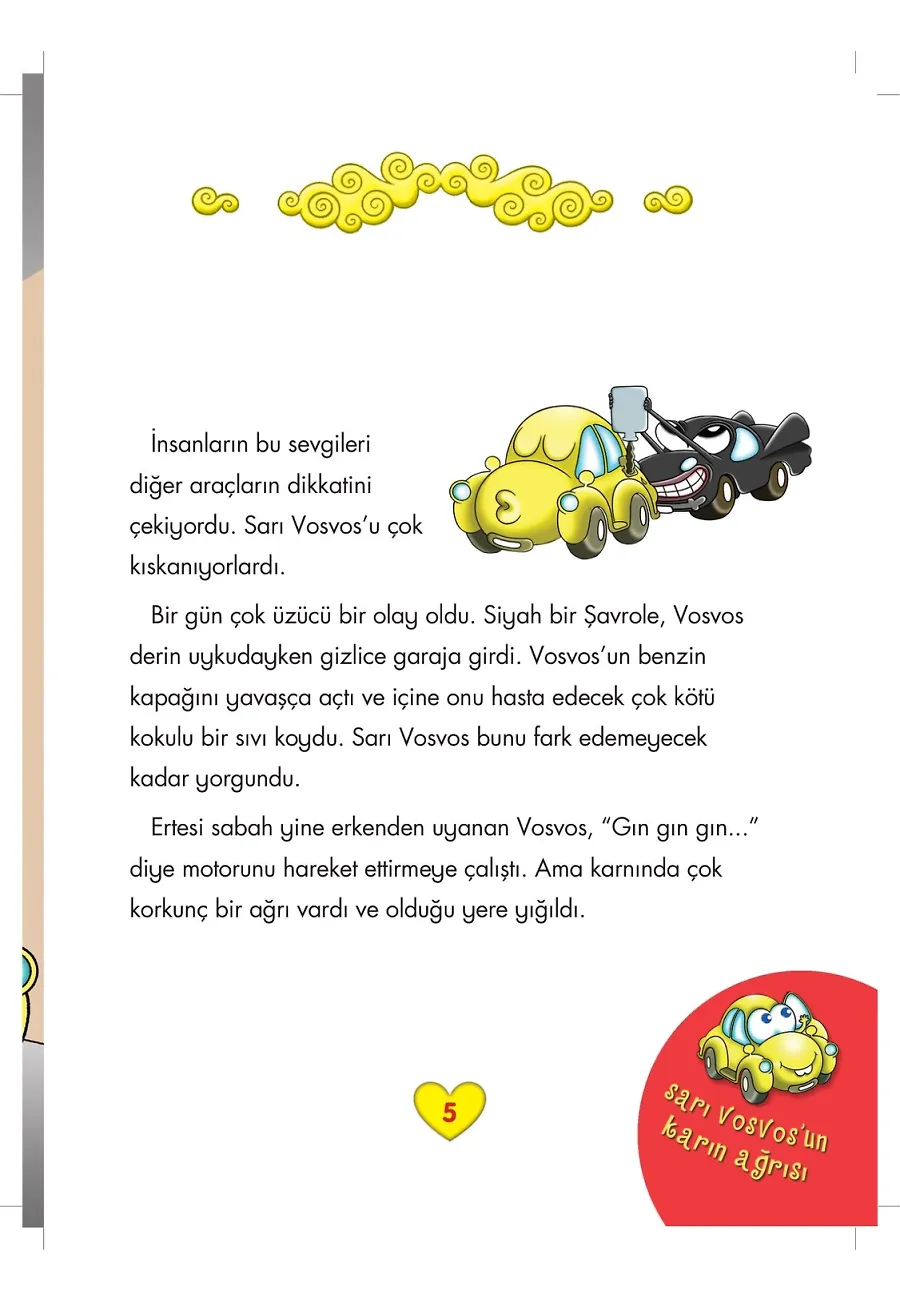 Sarı Vosvos'un Karın Ağrısı - Çoklu Zeka Geliştirici Masallar – Sayfa 4