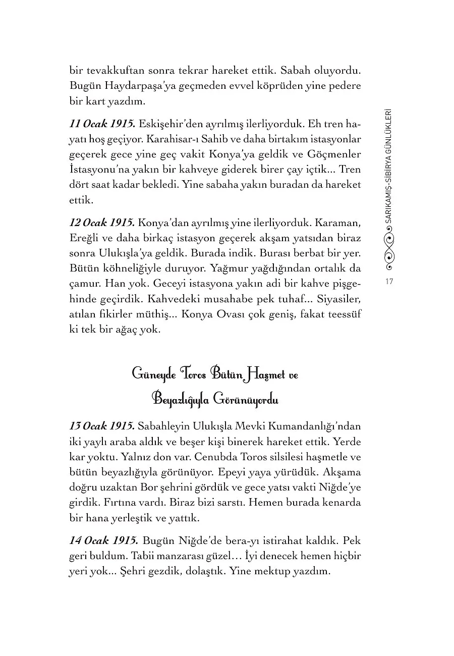 Sarıkamış-Sibirya Günlükleri – Sayfa 6