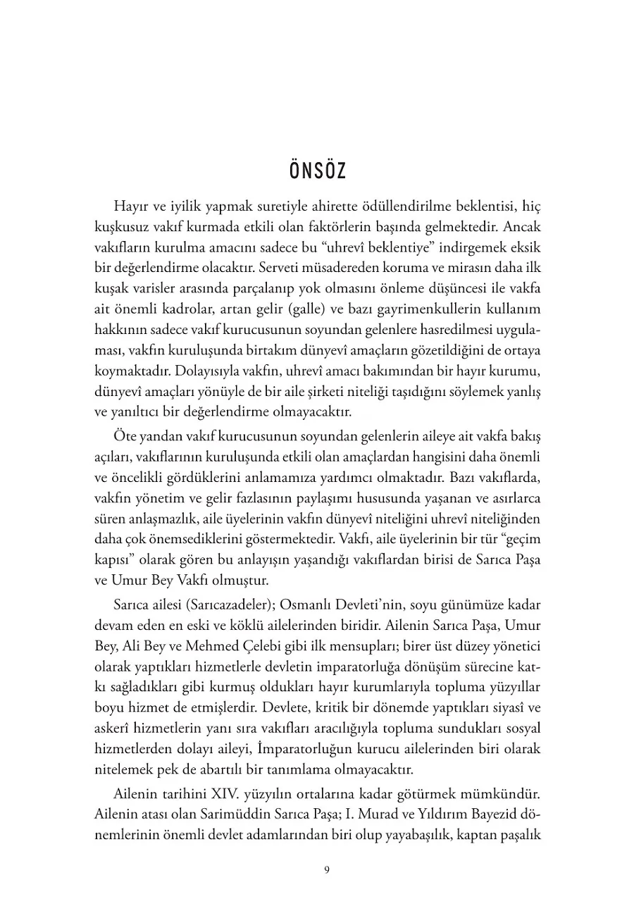 Sarıca Paşa Ve Umur Bey Vakfı – Sayfa 6