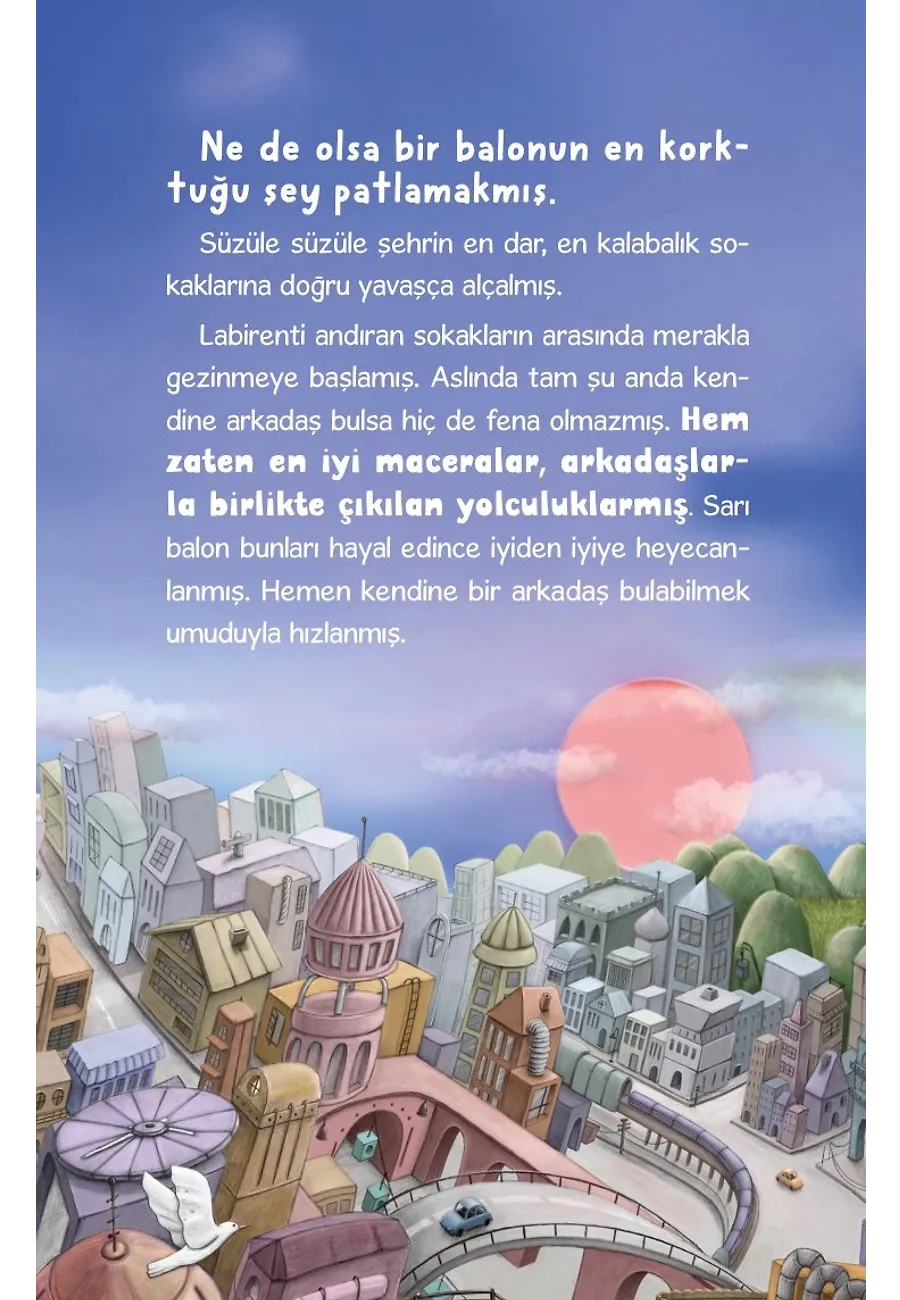 Sarı Balonun Yolculuğu – Sayfa 6