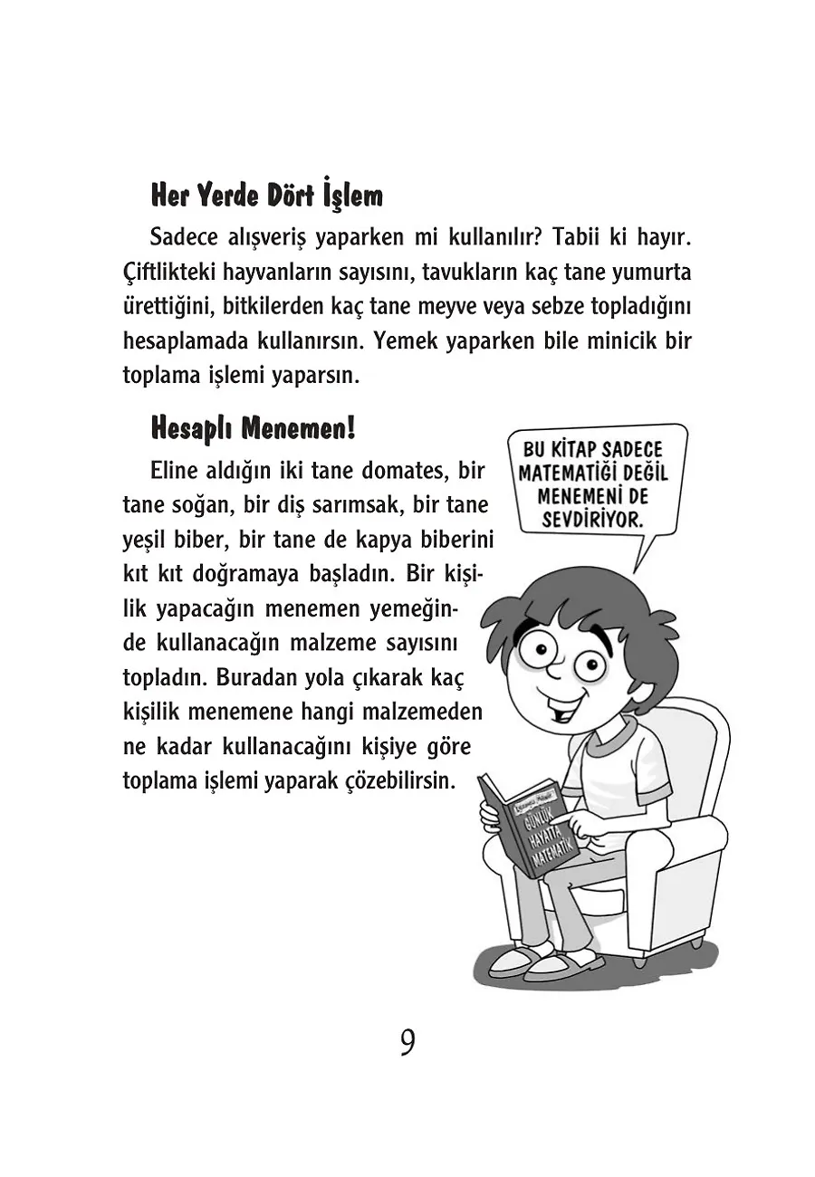 Sağım Solum Matematik - Günlük Hayatta Matematik – Sayfa 3