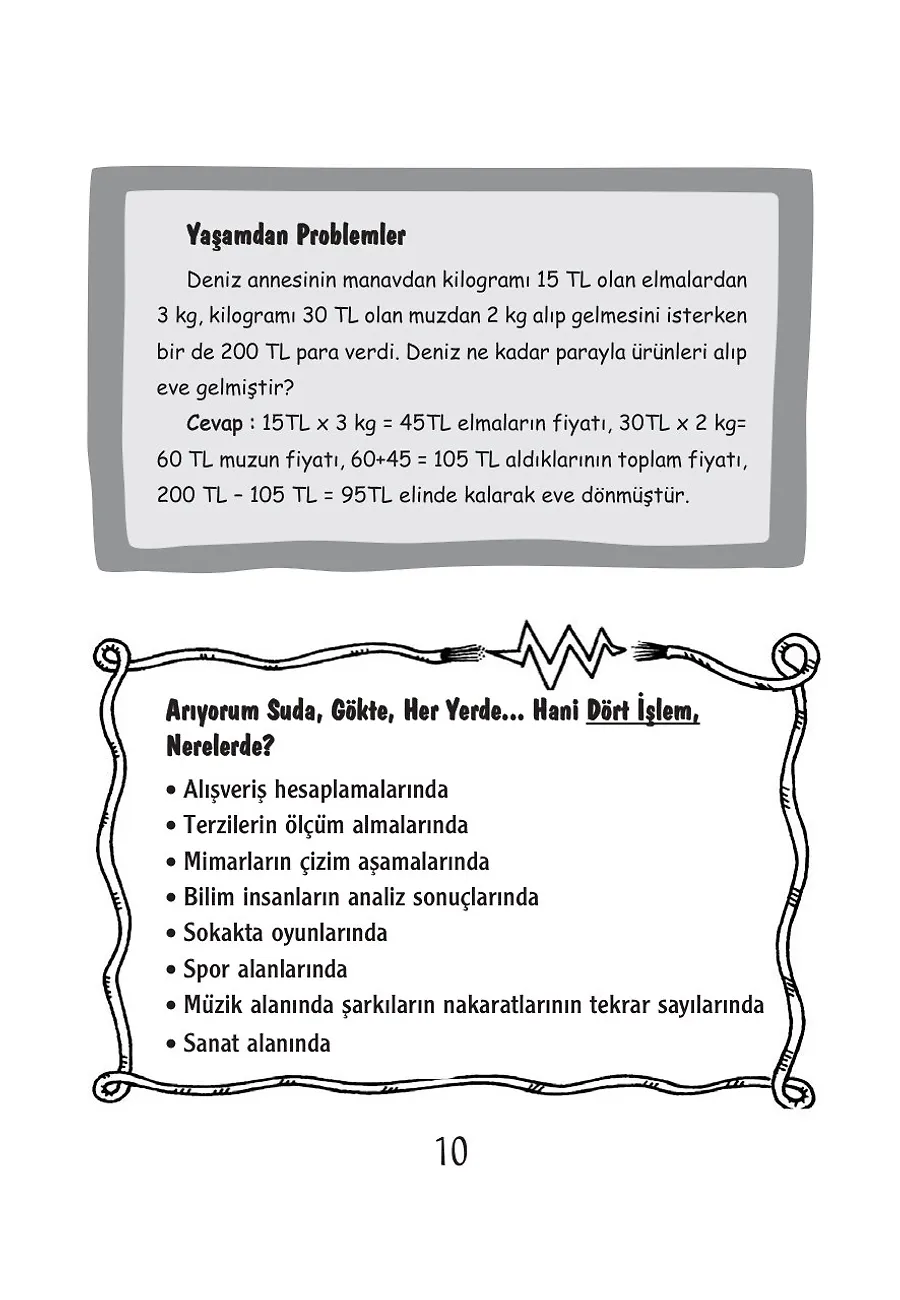 Sağım Solum Matematik - Günlük Hayatta Matematik – Sayfa 4