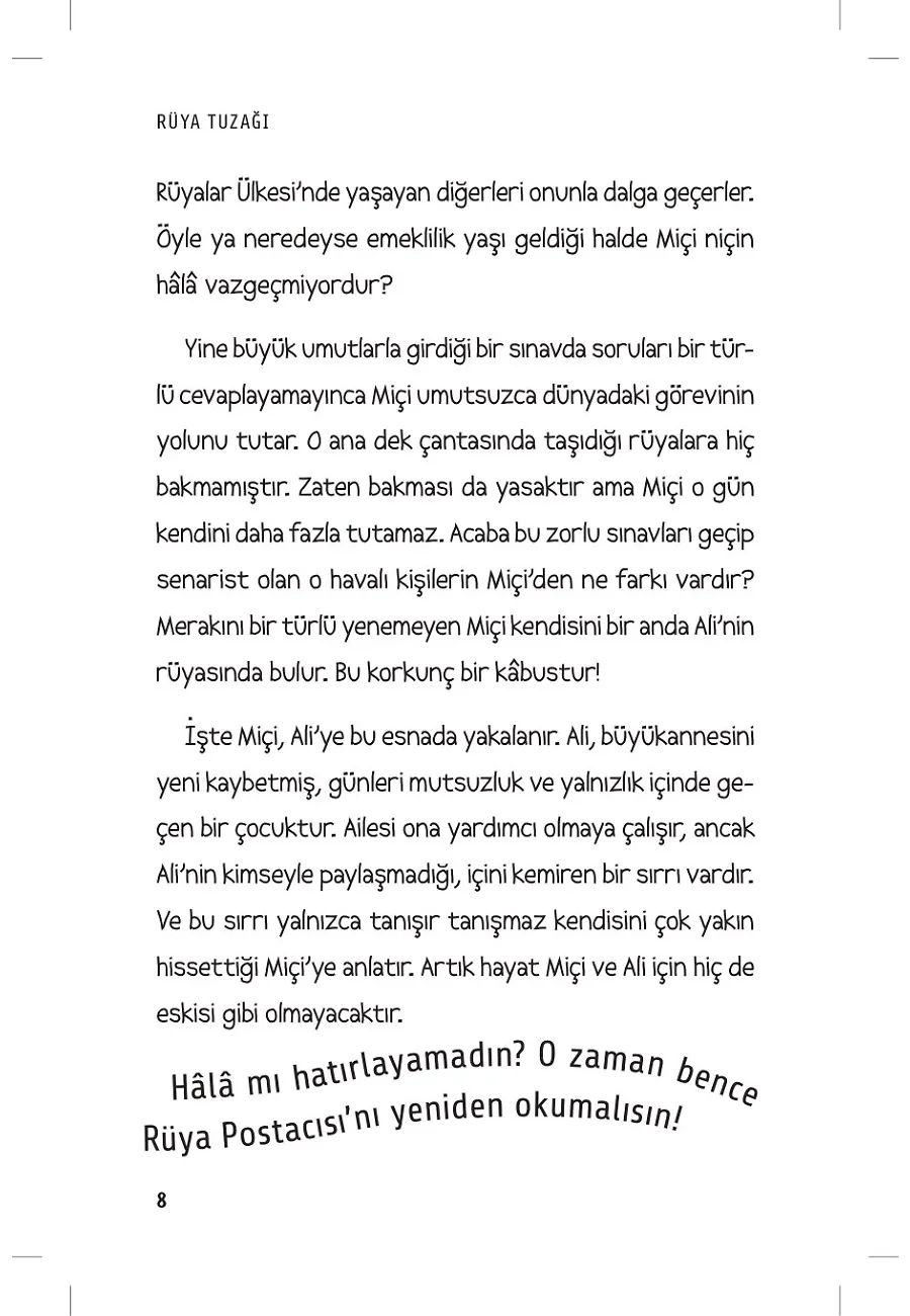 Rüya Tuzağı - Rüya Maceraları (Ciltli) – Sayfa 3