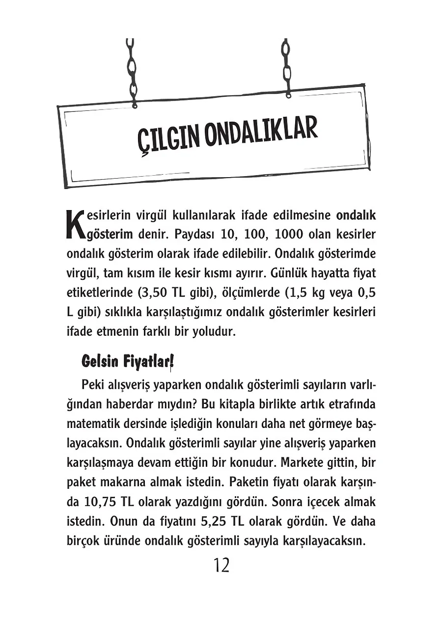 Sağım Solum Matematik - Günlük Hayatta Matematik – Sayfa 6