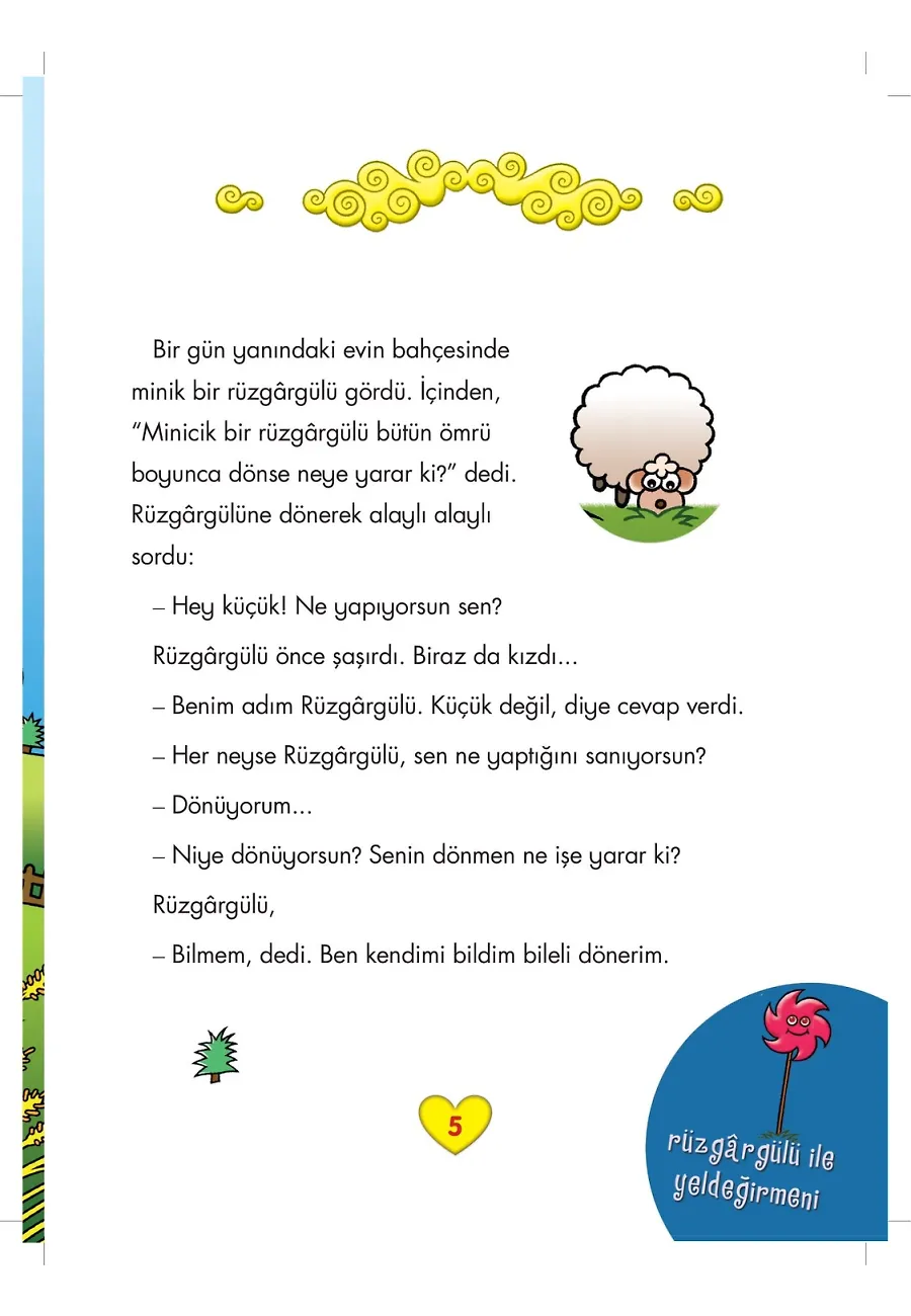Rüzgargülü İle Yeldeğirmeni - Çoklu Zeka Geliştirici Masallar – Sayfa 4