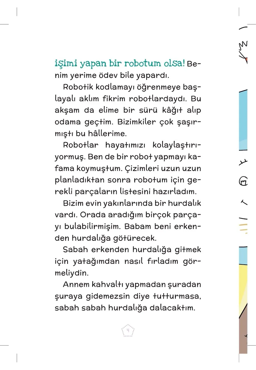Robotik Dünyaya İlk Adım - Ela’nın Neşeli Günlüğü - 2. Sınıf Hikaye Seti – Sayfa 2