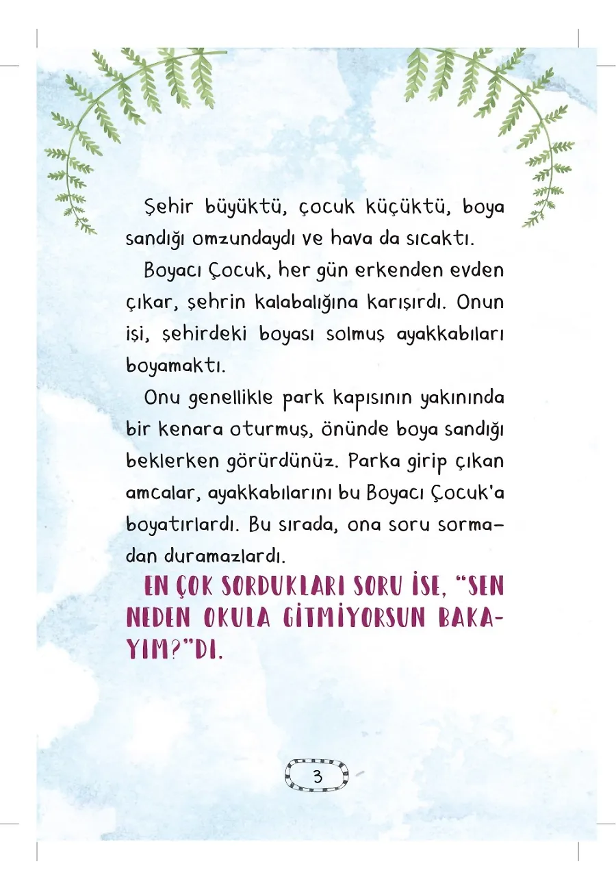 Resmin İçindeki Çocuk - Öykü Makinesi 8 – Sayfa 1