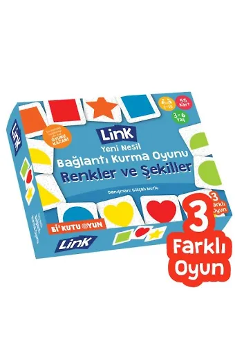 Renkler Ve Şekiller- Yeni Nesil Bağlantı Kurma Oyunu-Link