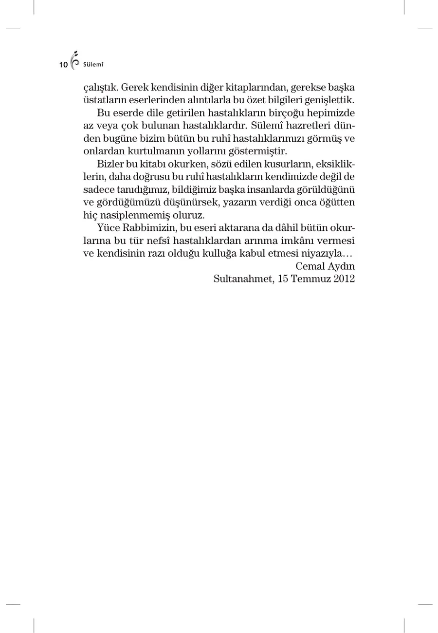 Ruhun Hastalıkları Ve Çareleri – Sayfa 6
