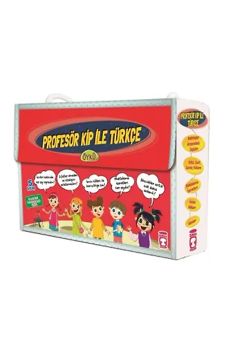 Profesör Kip İle Türkçe 1 Set - (5 Kitap)