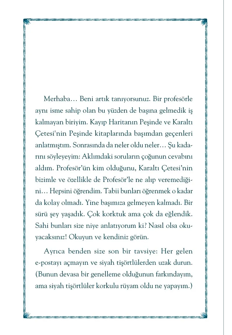 Profesör'ün Sırrının Peşinde - İstanbul Dedektifleri – Sayfa 2
