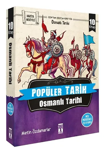 Popüler Tarih Osmanlı Tarihi Set - (10 Kitap)