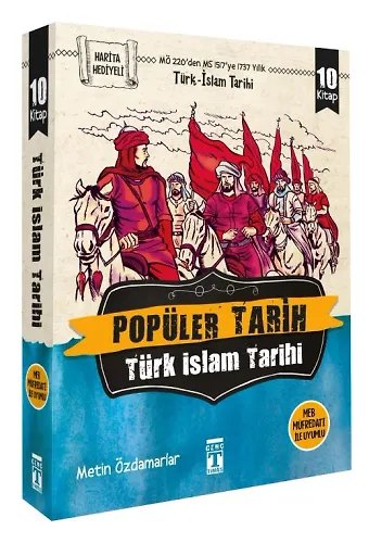 Popüler Tarih Türk İslam Tarihi Set - (10 Kitap)
