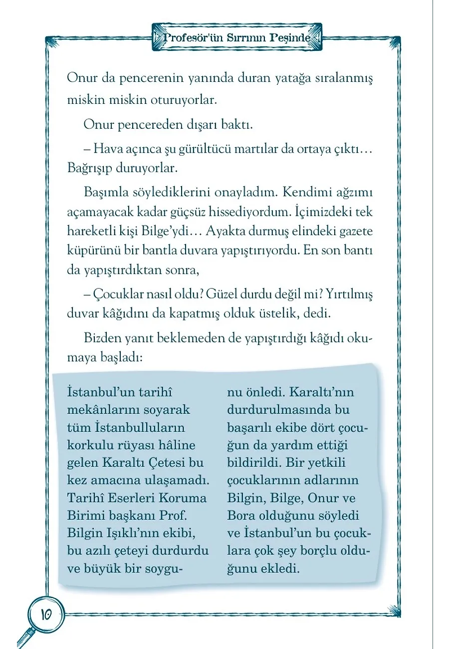 Profesör'ün Sırrının Peşinde - İstanbul Dedektifleri – Sayfa 4