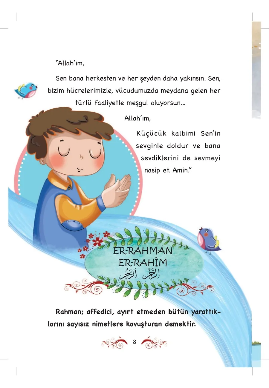 Rabbimin 99 İsmi - Esma'ül Hüsna (Fleksi Cilt) – Sayfa 6