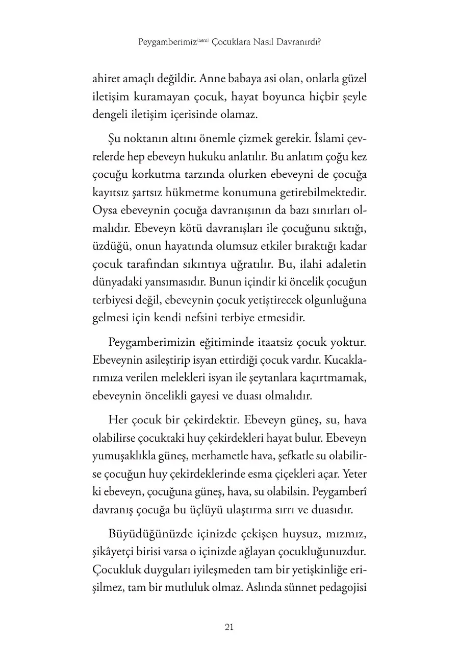 Peygamberimiz (Asm) Çocuklara Nasıl Davranırdı? – Sayfa 3
