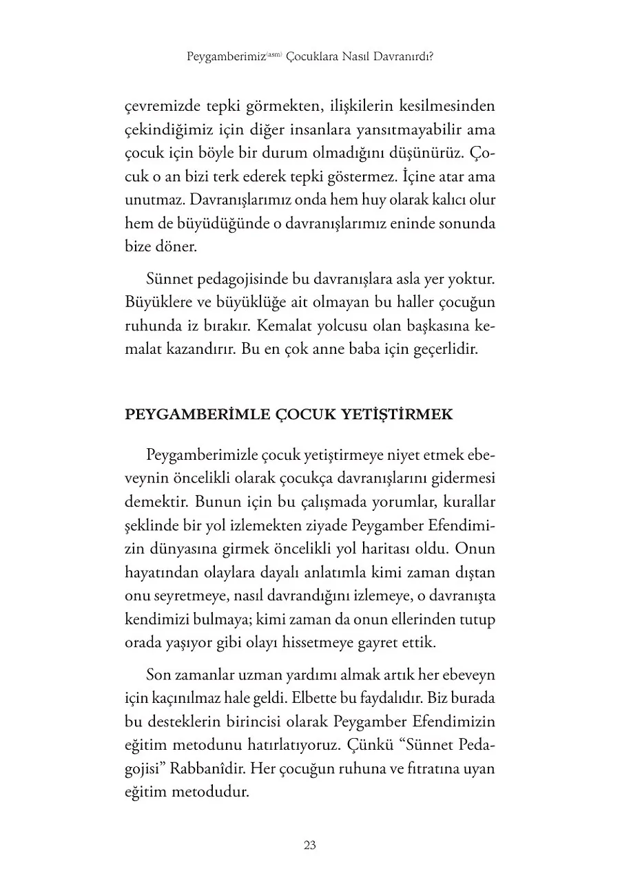 Peygamberimiz (Asm) Çocuklara Nasıl Davranırdı? – Sayfa 5