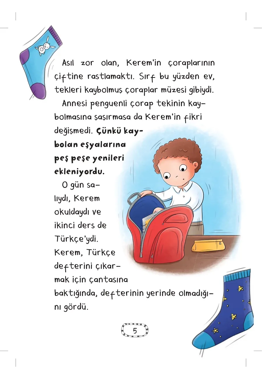 Penguenli Çorabım Ve Diğerleri - Öykü Makinesi 6 – Sayfa 3