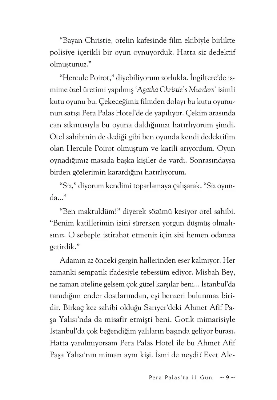 Pera Palas'ta On Bir Gece – Sayfa 5