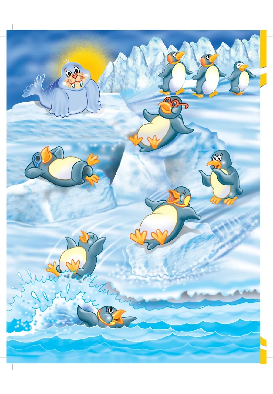 Penguen Badi Allah'ın Hakim İsmini Öğreniyor - Allah'ın İsimlerini Öğreniyorum 1 – Sayfa 3